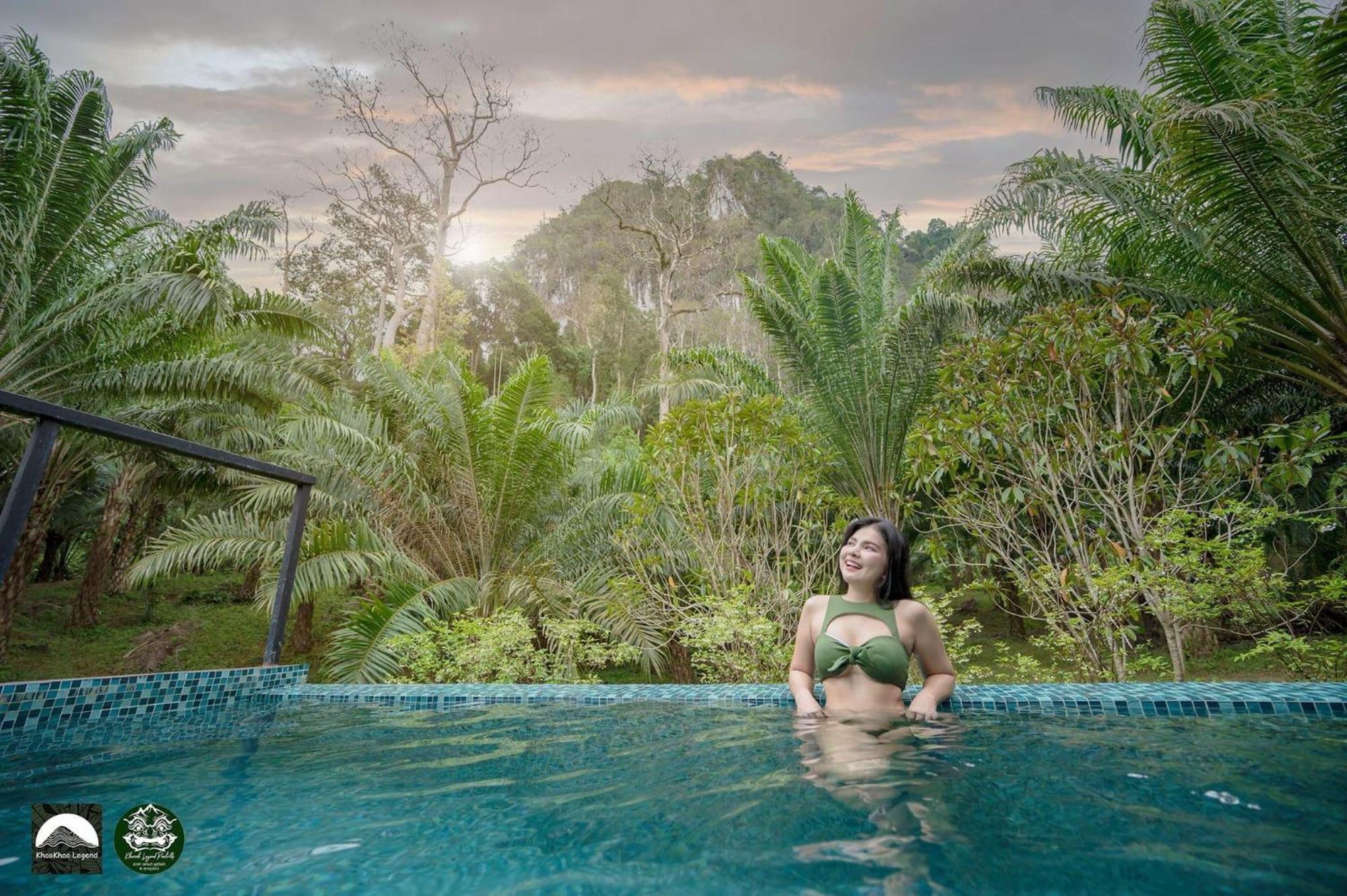 فيلا Khaosok Legend Khao Sok National Park المظهر الخارجي الصورة